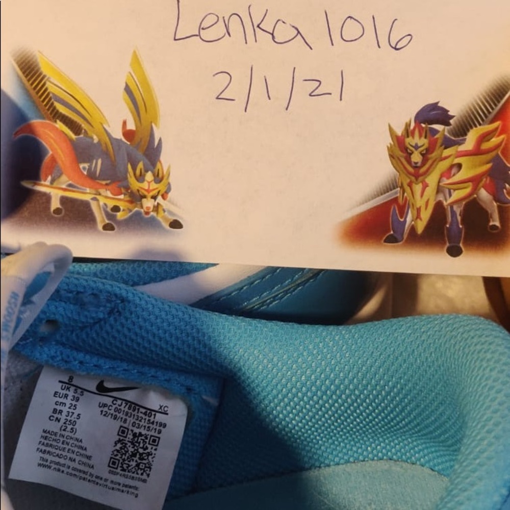 Nike SB x Air Jordan 1 Low "Erick Koston" UNC QS - Picture 11 of 14